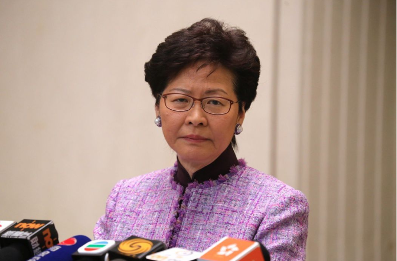 Selfstyled Iron Lady Carrie Lam buckles under pressure