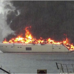 Charred body found in luxury yacht fire in Langkawi