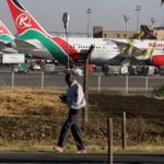 Man falls to death in London garden from Kenya Airways flight