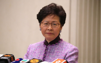 Lam: No plans to expand emergency powers to quell unrest