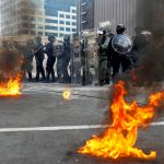 Hong Kong: Petrol bombs tossed at police in latest protest