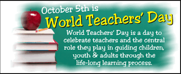 Celebrating World s Teachers Day On Oct 5
