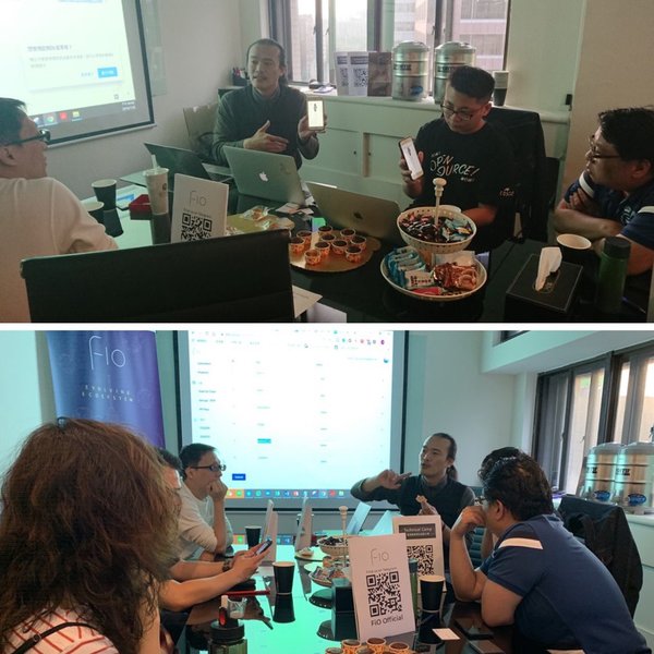 FiO technology chief Kaede Tai explains the FiO concept and demonstrates the backend management system