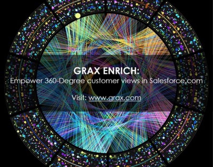GRAX Releases Data Enrichment Hub for Salesforce.com