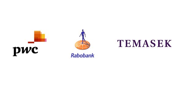 Logos of PwC, Rabobank and Temasek Logos of PwC, Rabobank and Temasek