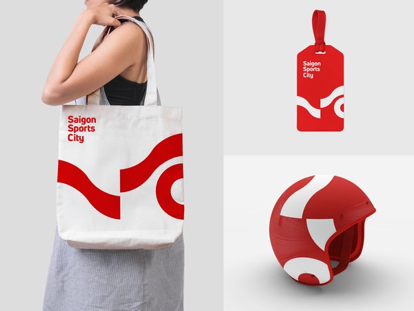Saigon Sports City place brand identity brought to life