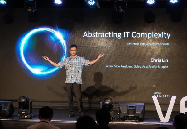 ‘Abstracting IT Complexity’ keynote: Chris Lin, senior vice president of sales, Asia Pacific and Japan region, Veritas ‘Abstracting IT Complexity’ keynote: Chris Lin, senior vice president of sales, Asia Pacific and Japan region, Veritas