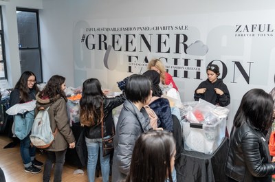 ZAFUL Sustainable Fashion Panel-Charity sale: 1300 pieces of clothing were donated for co-organizing a charity auction with Fashion Foundation ZAFUL Sustainable Fashion Panel-Charity sale: 1300 pieces of clothing were donated for co-organizing a charity auction with Fashion Foundation
