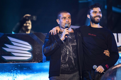 Amr Diab and R3hab perform during MDL Beast, a three day festival in Riyadh, Saudi Arabia, bringing together the best in music, performing arts and culture. Amr Diab and R3hab perform during MDL Beast, a three day festival in Riyadh, Saudi Arabia, bringing together the best in music, performing arts and culture.
