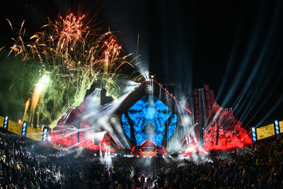 Sebastian Ingrosso and Salvatore Ganacci play a back to back set as they close the final day of MDL Beast, a three day festival in Riyadh, Saudi Arabia, bringing together the best in music, performing arts and culture. Sebastian Ingrosso and Salvatore Ganacci play a back to back set as they close the final day of MDL Beast, a three day festival in Riyadh, Saudi Arabia, bringing together the best in music, performing arts and culture.