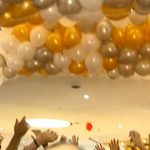 Five hospitalised after balloon drop at Australian shopping centre