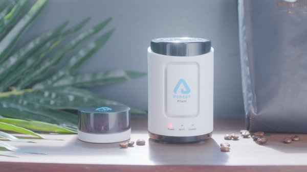 Indoor Environment Data Measuring Device "POREST Plant" & "POREST Leaf" Indoor Environment Data Measuring Device "POREST Plant" & "POREST Leaf"