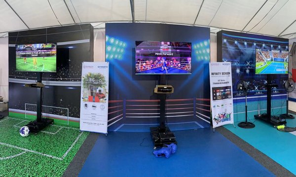 Interactive Fan Zones powered by SKYWORTH at SEA Game Interactive Fan Zones powered by SKYWORTH at SEA Game