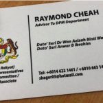 Raymond Cheah is not DPM’s advisor