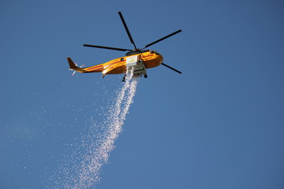 The unique HyDrop solution demonstrated on S-61 Helicopter
