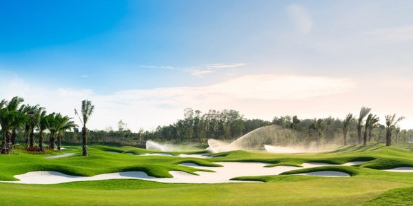 The picturesque scenery of Forest City Classic Golf Course.
