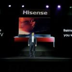 Hisense Released Self-Rising Laser TV at CES 2020