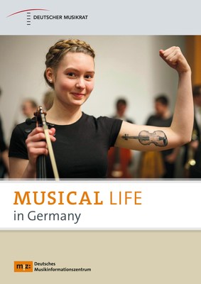 Front cover of Musical Life in Germany, © 2019 German Music Council / German Music Information Centre.