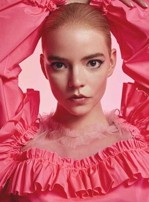 ANYA TAYLOR JOY AS THE PREMIERE VIKTOR&ROLF FLOWERBOMB AMBASSADRESS