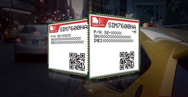 SIMCom LTE Cat 1 module SIM7600NA and LTE Cat 4 module SIM7600NA-H