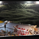 Plane skids off runway in Istanbul, killing three and injuring 179