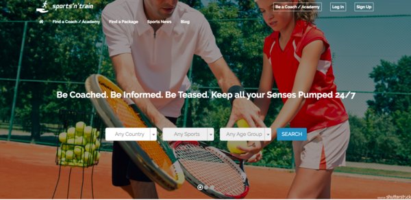 sportsntrain.com find and compare all sports coaches, academies, clubs, and association all over Singapore