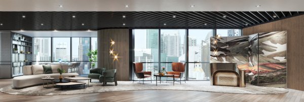 Arrival Lounge of Arcc Spaces One Marina Boulevard Arrival Lounge of Arcc Spaces One Marina Boulevard