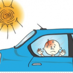 Bomba saves three-month-old baby trapped in car