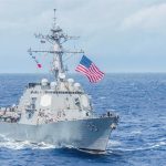 U.S. warship sails through Taiwan Strait amid heightened China tensions