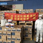 Nippon Paint and Corning Incorporated donated lab-tested antivirus coatings to hospitals in Hubei
