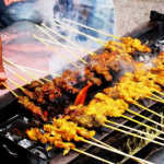 Satay seller offers home delivery during movement control order