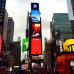 The Promotion Video of Anhui Played on “China Screen” of New York Times Square