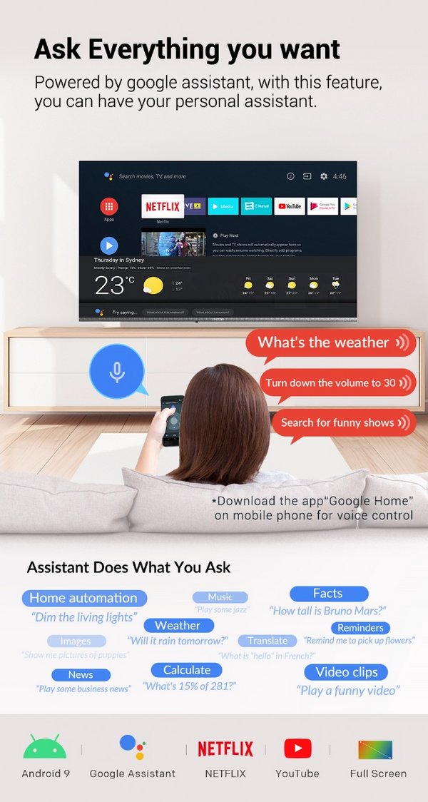 The Coocaa Smart TV S6G The Coocaa Smart TV S6G
