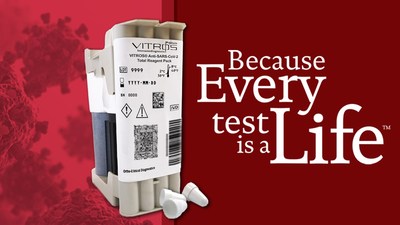 VITROS® Immunodiagnostic Products Anti-SARS-CoV-2 Total Reagent Pack VITROS® Immunodiagnostic Products Anti-SARS-CoV-2 Total Reagent Pack
