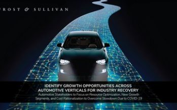 Frost & Sullivan Identifies Growth Opportunities Across Automotive Verticals for Industry Recovery