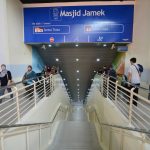 Masjid Jamek LRT station access next to EMCO area temporarily closed