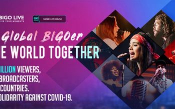 Bigo Live ‘Global BIGOer One World Together’ brings together 3.7million people from 150 countries to raise funds for WHO Solidarity Response Fund