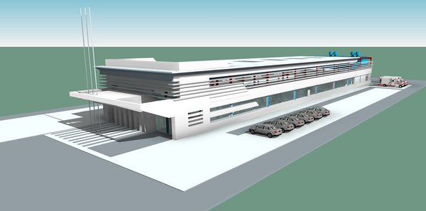 Exyte_Vaccine Production Plant_Top View Exyte_Vaccine Production Plant_Top View