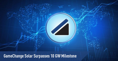 GameChange Solar Surpasses 10 GW Milestone