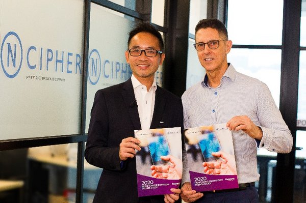 Michael Tai, area vice president, Greater China region, nCipher Security (left) and Ian Christofis, managing principal consultant, nCipher Security (right) Michael Tai, area vice president, Greater China region, nCipher Security (left) and Ian Christofis, managing principal consultant, nCipher Security (right)