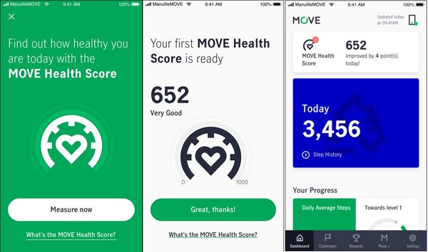 Manulife unveils new MOVE Health Score to help customers become healthier Manulife unveils new MOVE Health Score to help customers become healthier