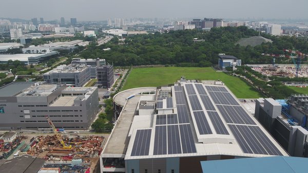 The Bolloré Logistics Green Hub in Singapore, with solar rooftop by Total Solar DG completed in February 2020.