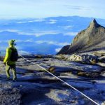In awe of majestic Mount Kinabalu