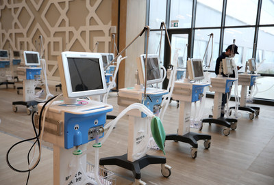 Ventilators were manufactured at Arçelik’s Çerkezköy electronics factory