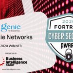 Genie Networks Wins 2020 Fortress Cyber Security Award