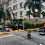 Jalan Taman U Thant sees two sinkholes in two hours