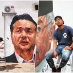 Nation’s heroes immortalised in giant mural painting