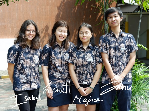 ACG School Jakarta’s students helped people affected by COVID-19.