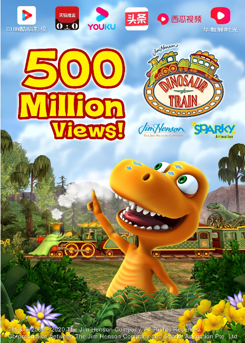 Dinosaur Train Records 500 Million Viewers on China’s IPTV Platforms Dinosaur Train Records 500 Million Viewers on China’s IPTV Platforms