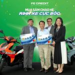 FE Credit launches a Mega Card Spend Promotion giving away not 1, 2 or 3 but 60 latest Honda Air Blade Motorbikes